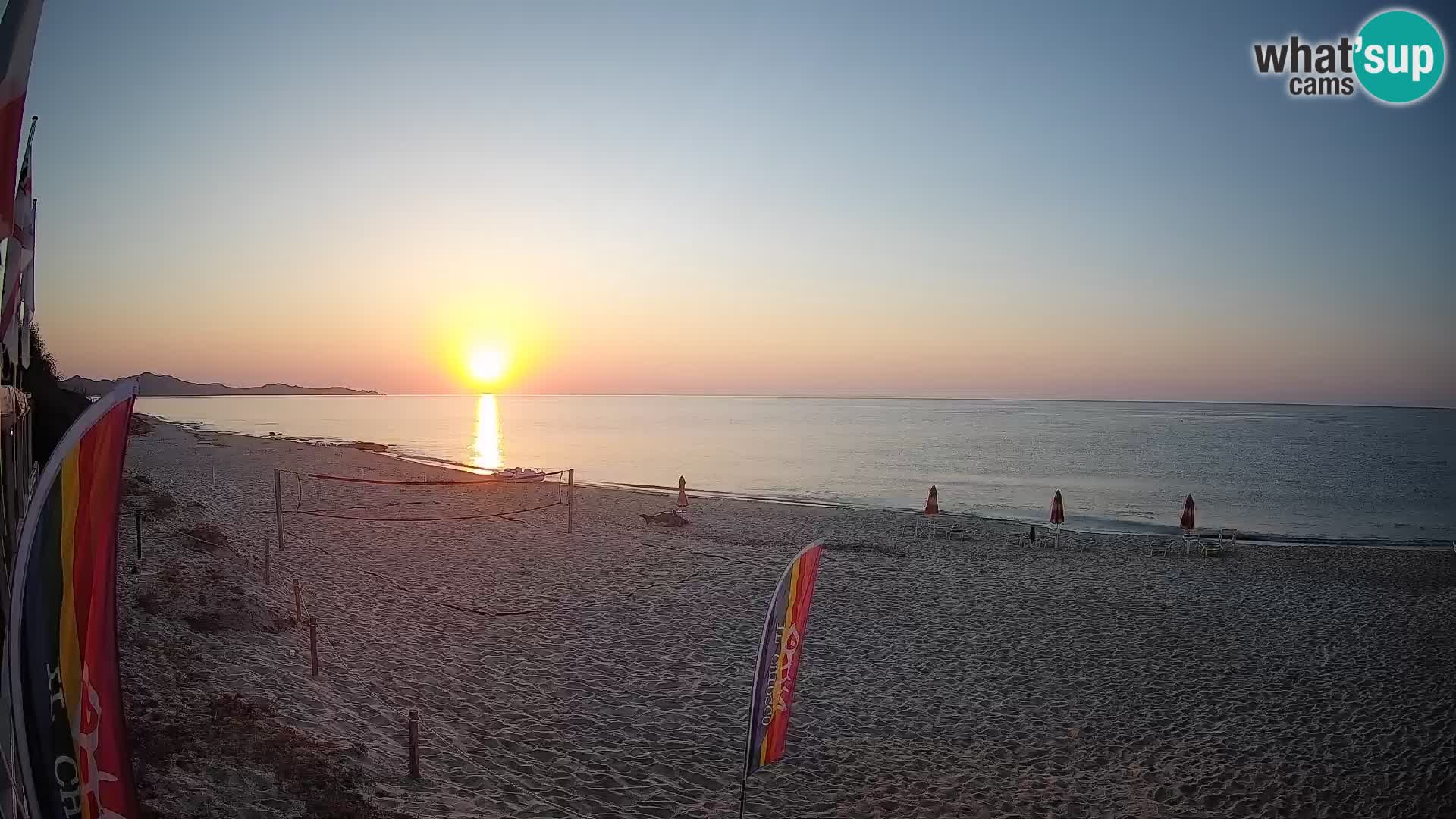 Webcam Piscina Rei – Vista live da Costa Rei, Muravera