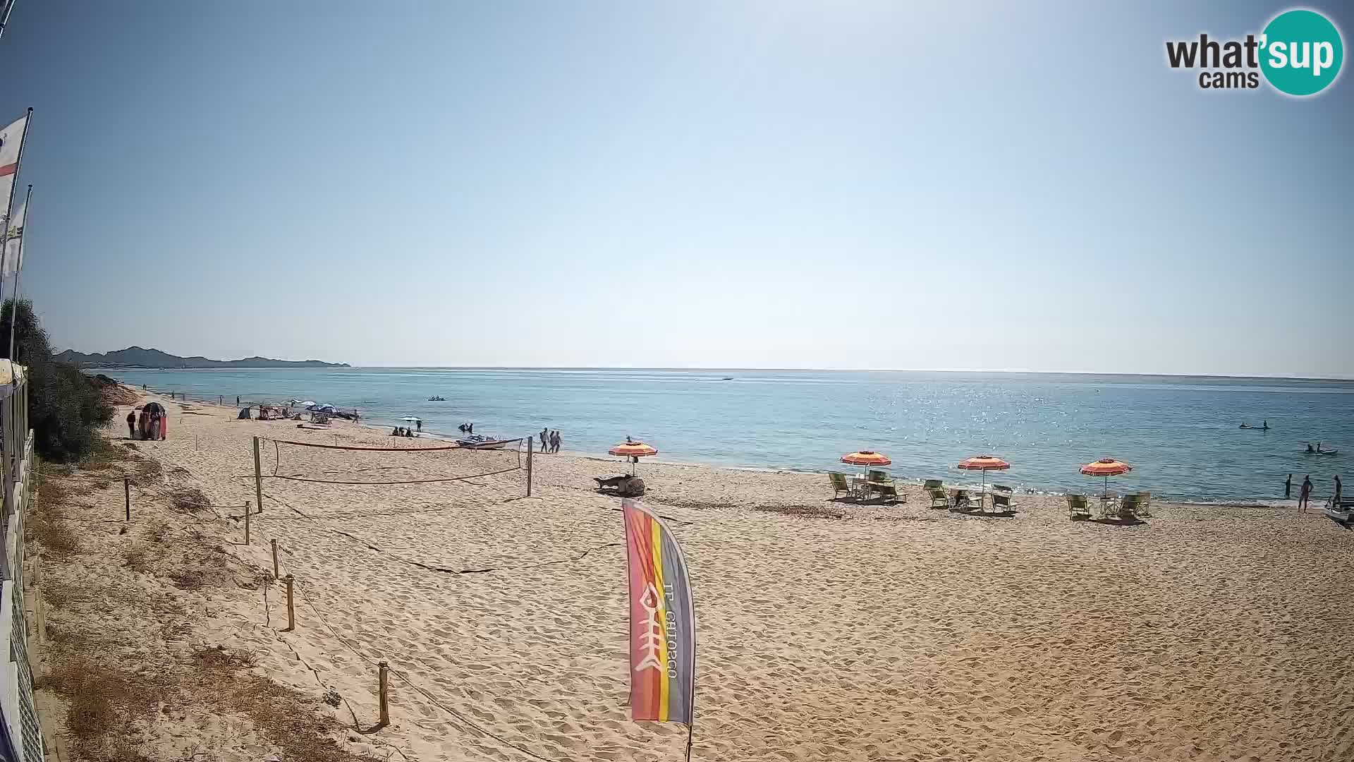 Web kamera Piscina Rei – Pogled uživo iz Costa Rei, Muravera
