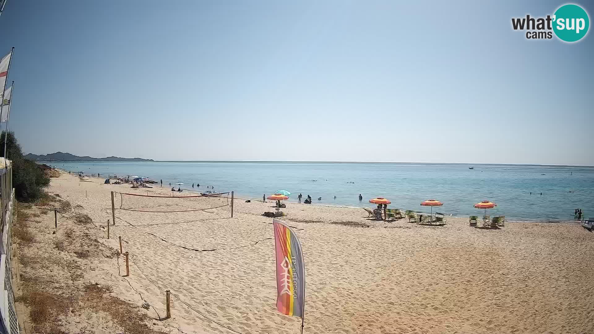 Spletna kamera Piscina Rei – Pogled v živo iz Costa Rei, Muravera