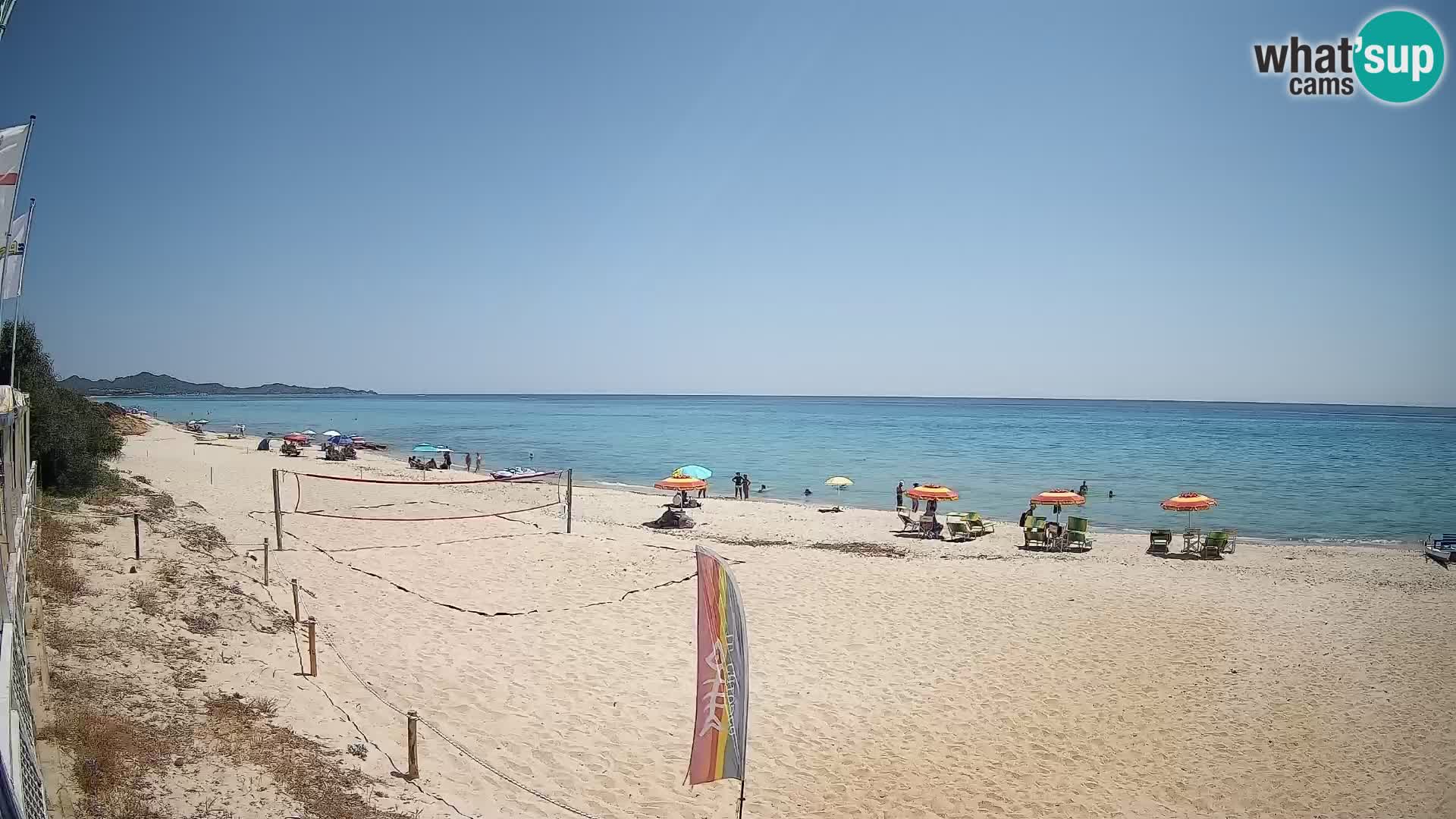 Webcam Piscina Rei – Live View from Costa Rei, Muravera