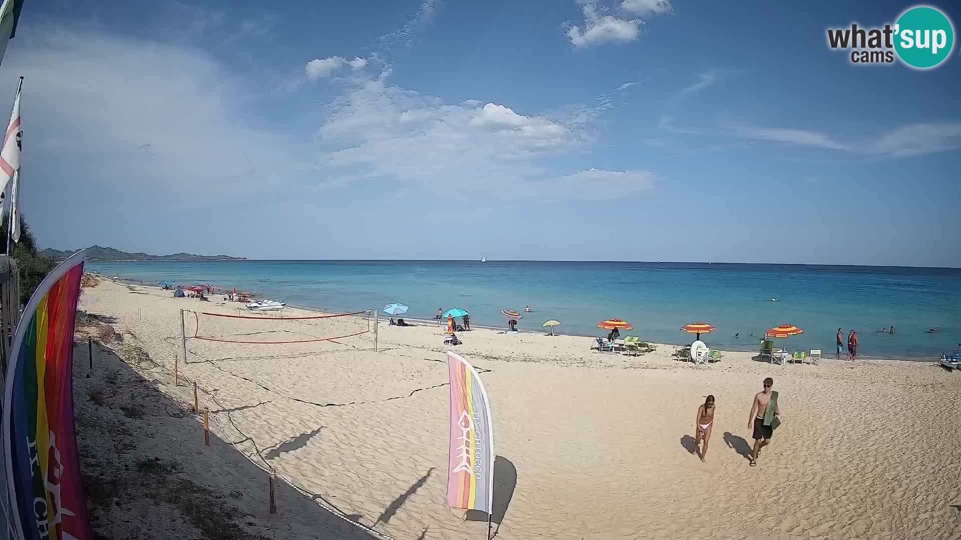 Spletna kamera Piscina Rei – Pogled v živo iz Costa Rei, Muravera
