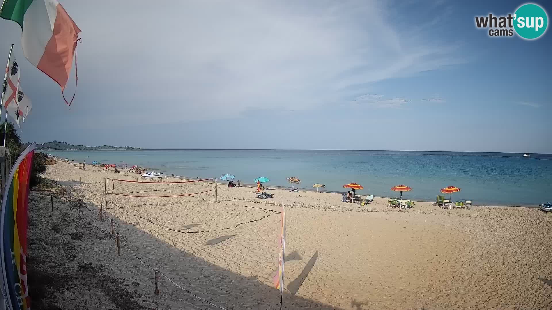 Webcam Piscina Rei – Vue en direct depuis Costa Rei, Muravera