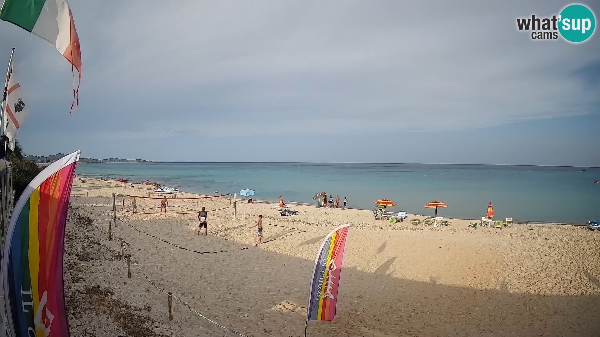 Webcam Piscina Rei – Vue en direct depuis Costa Rei, Muravera