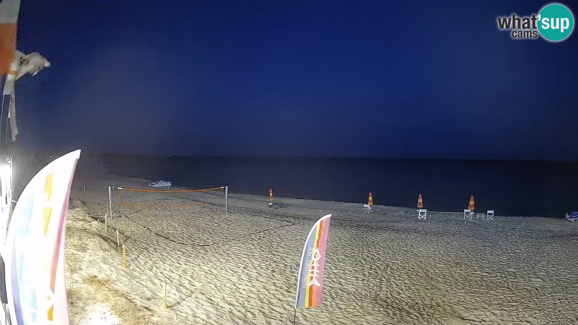 Webcam Piscina Rei – Vista live da Costa Rei, Muravera