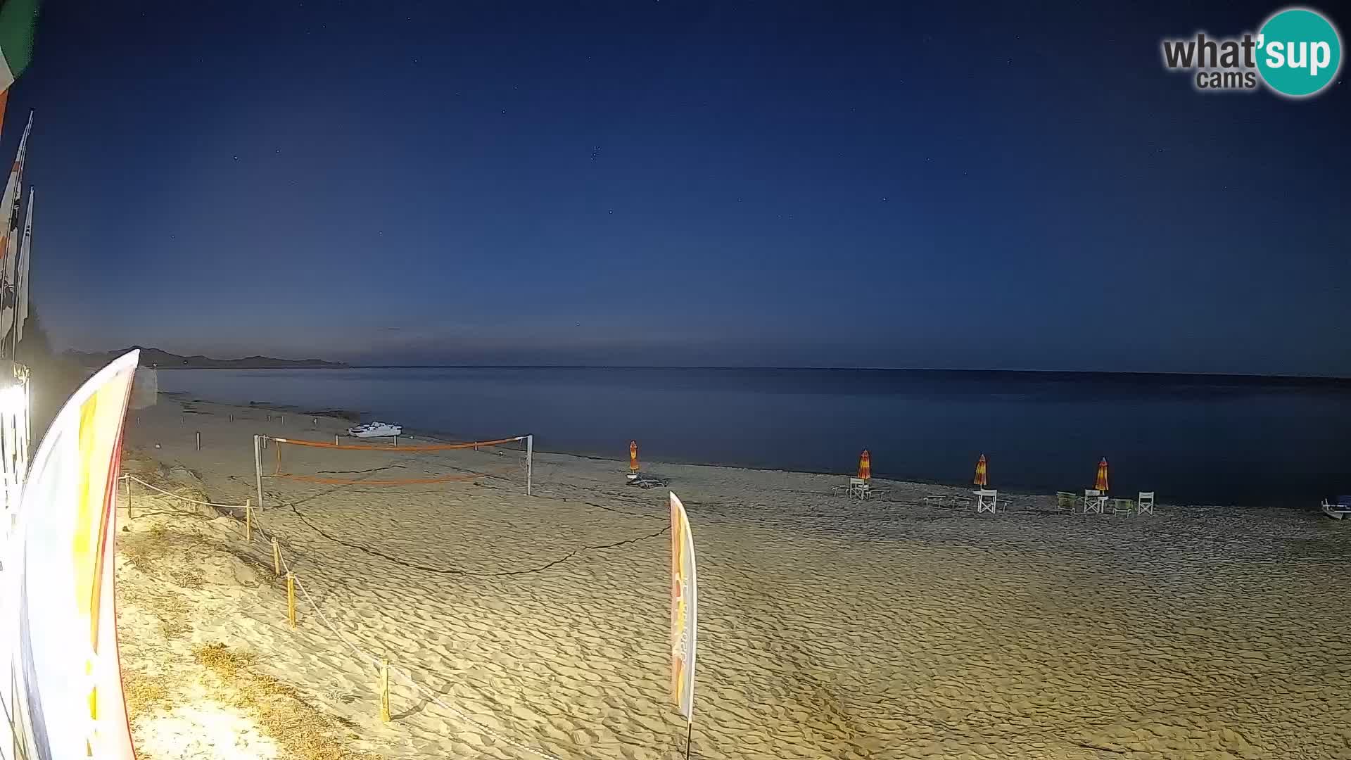 Spletna kamera Piscina Rei – Pogled v živo iz Costa Rei, Muravera
