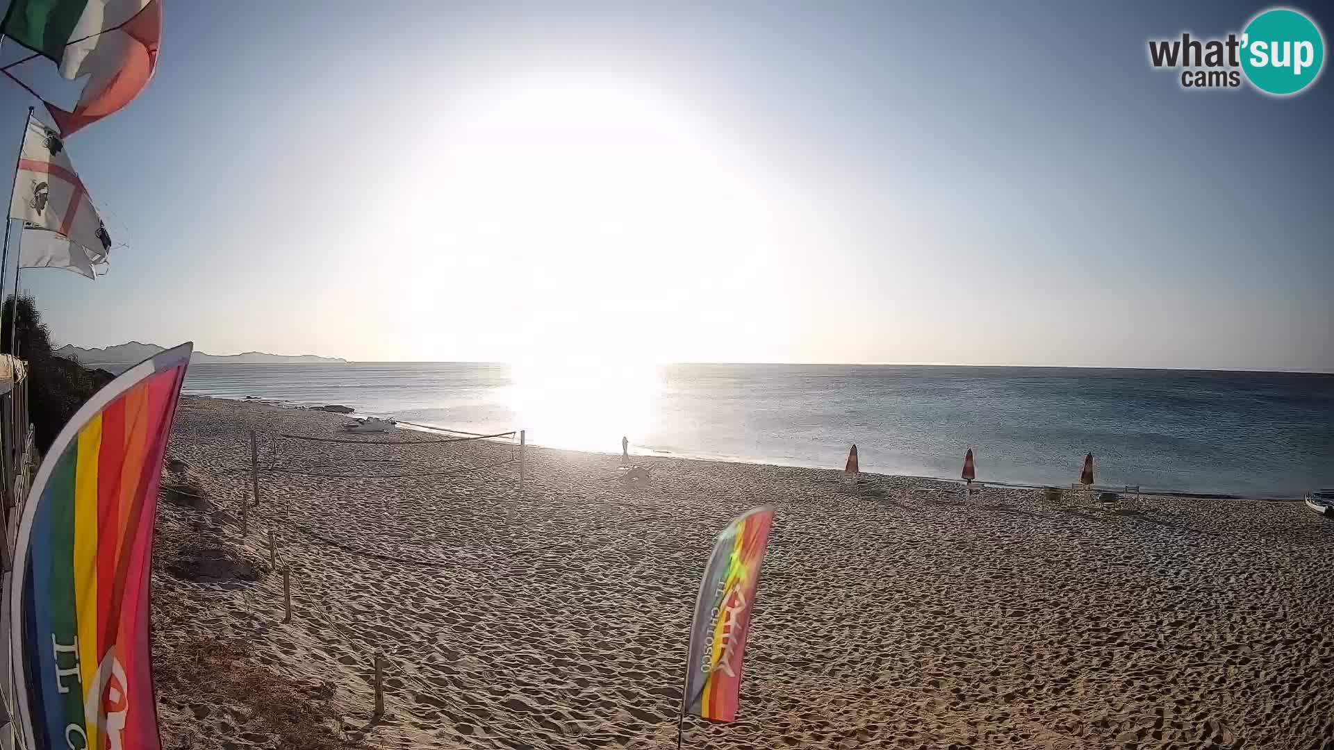 Webcam Piscina Rei – Vista en directo desde Costa Rei, Muravera