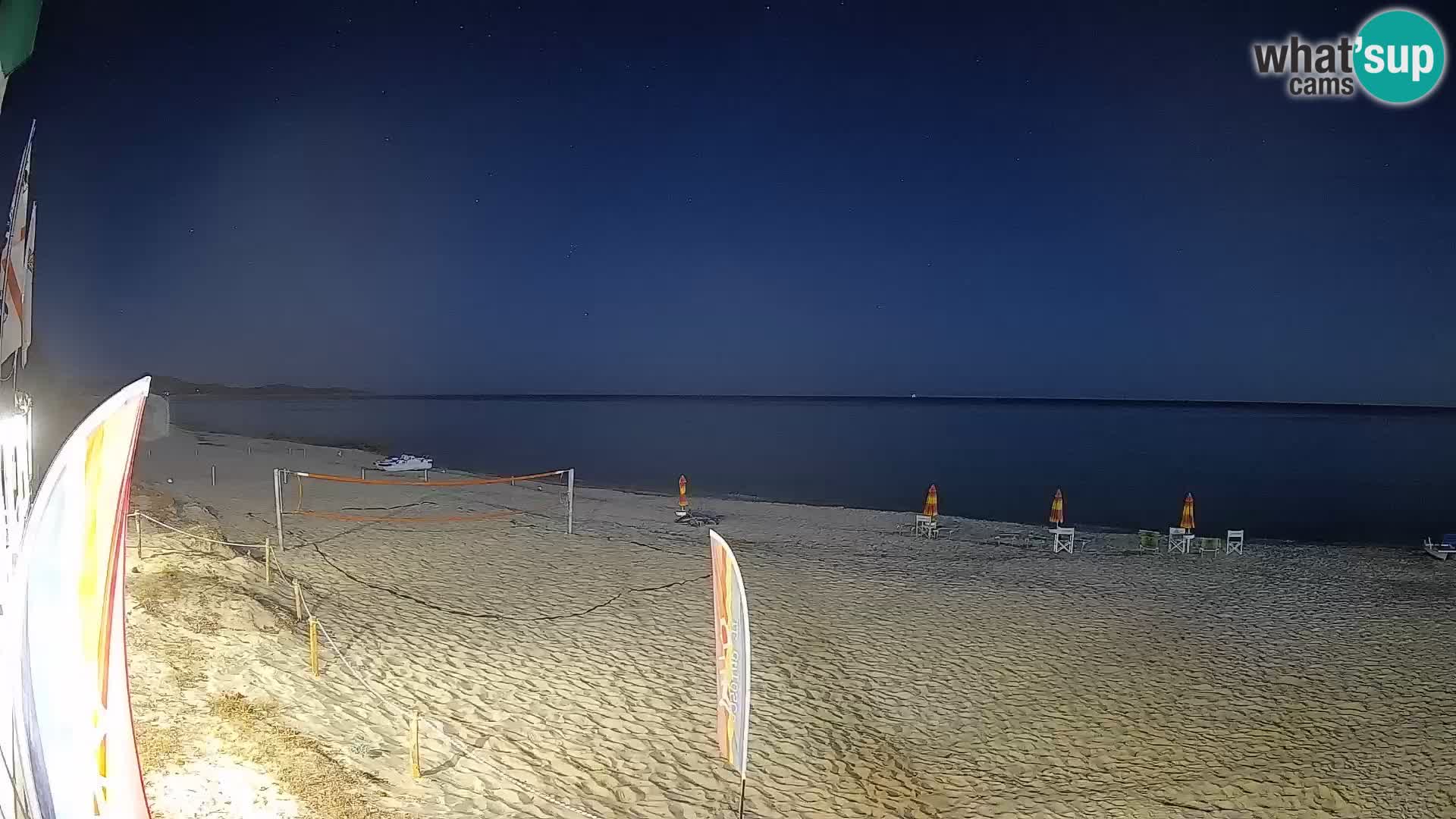 Webcam Piscina Rei – Vista live da Costa Rei, Muravera