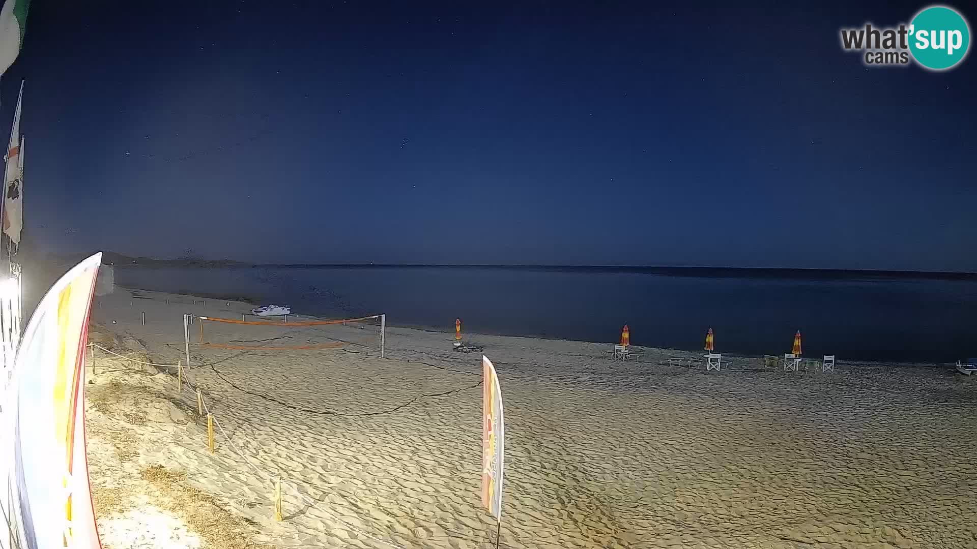 Webcam Piscina Rei – Vista live da Costa Rei, Muravera