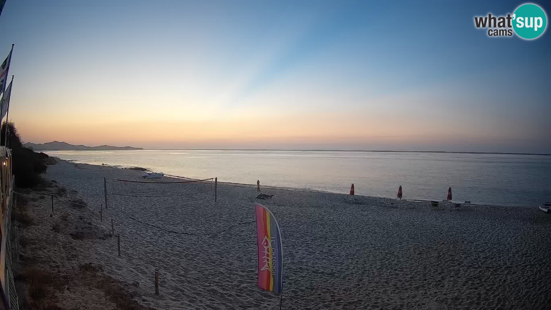 Webcam Piscina Rei – Vista live da Costa Rei, Muravera