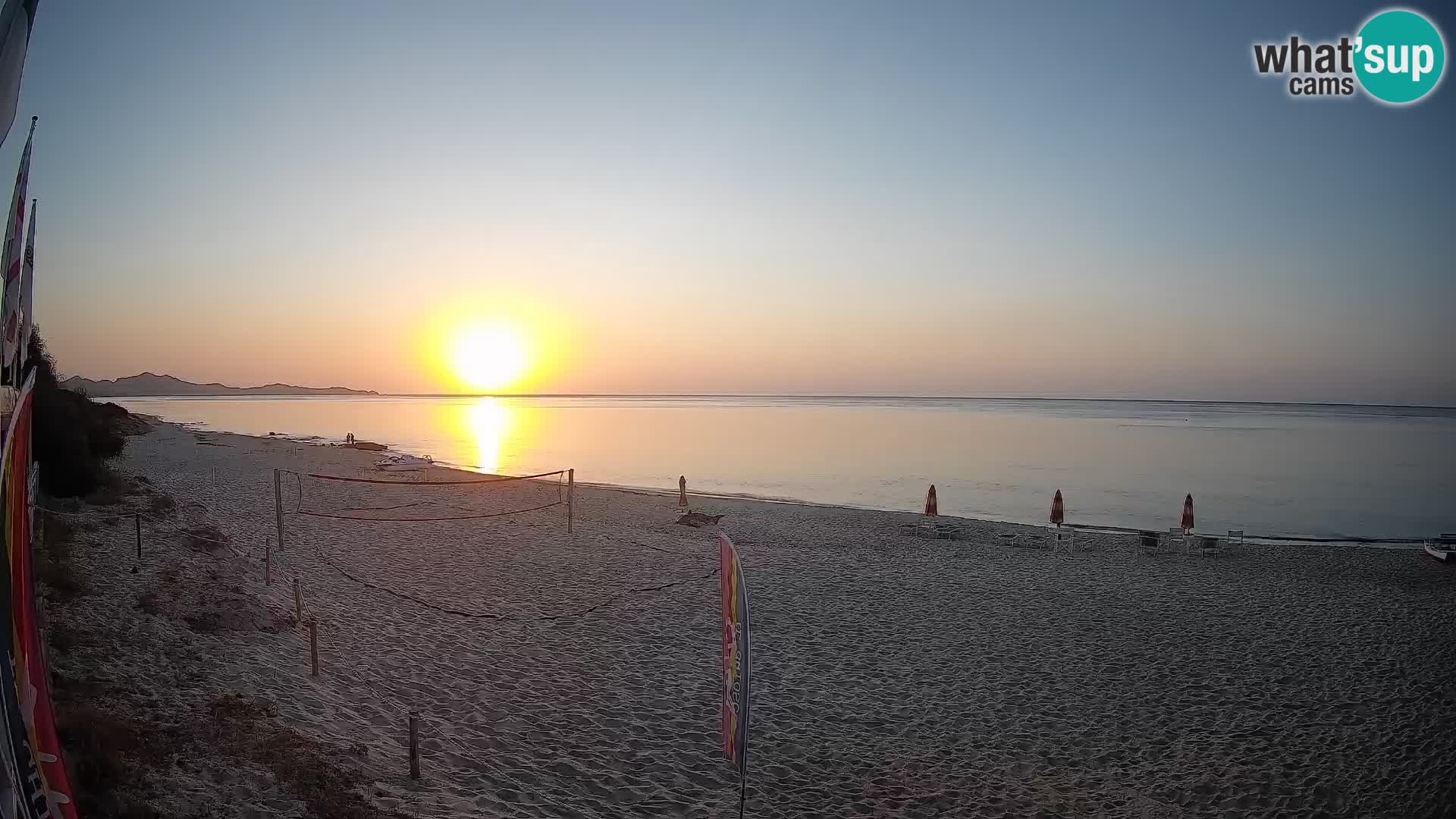 Webcam Piscina Rei – Vista live da Costa Rei, Muravera