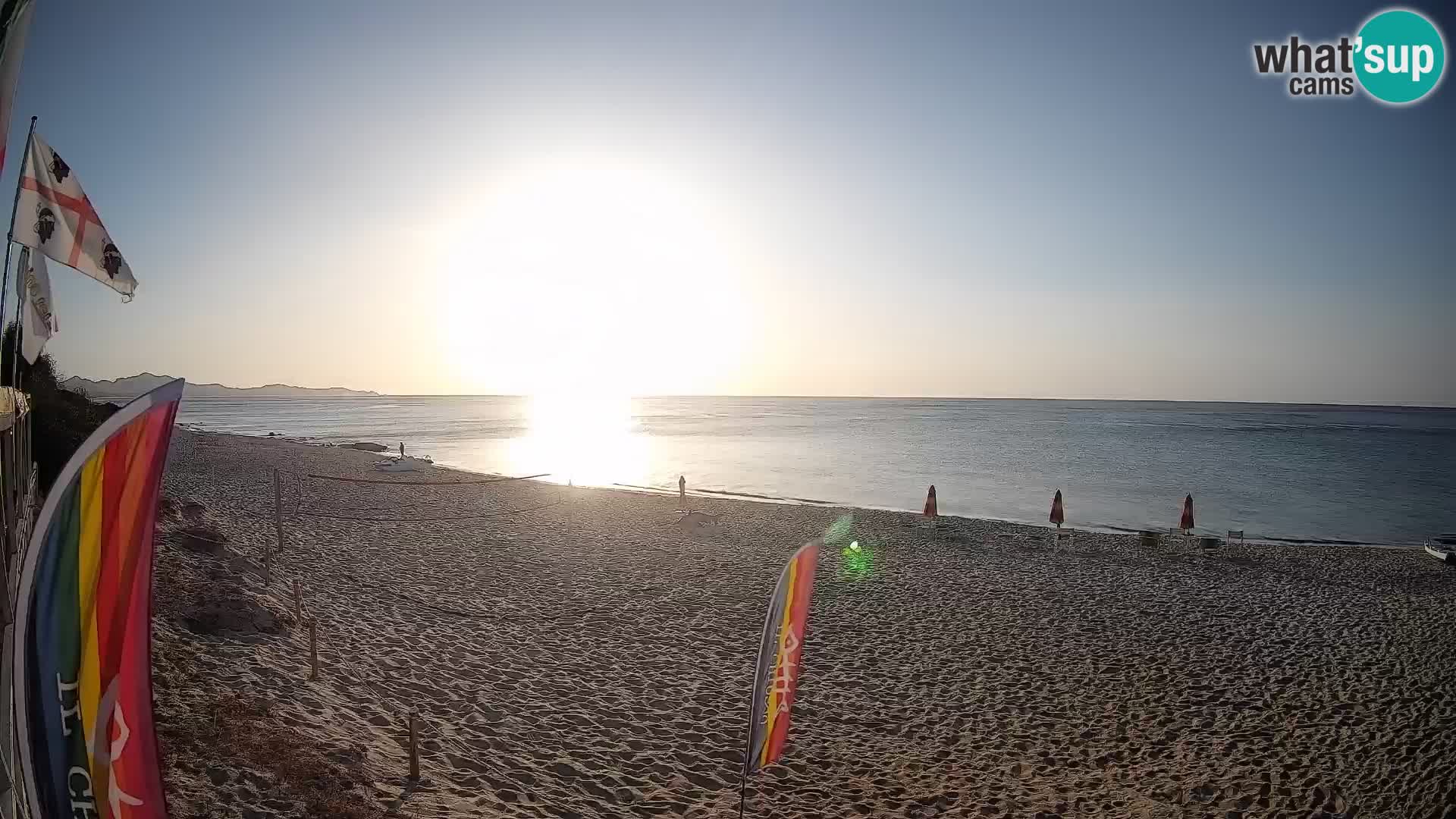 Webcam Piscina Rei – Vista live da Costa Rei, Muravera