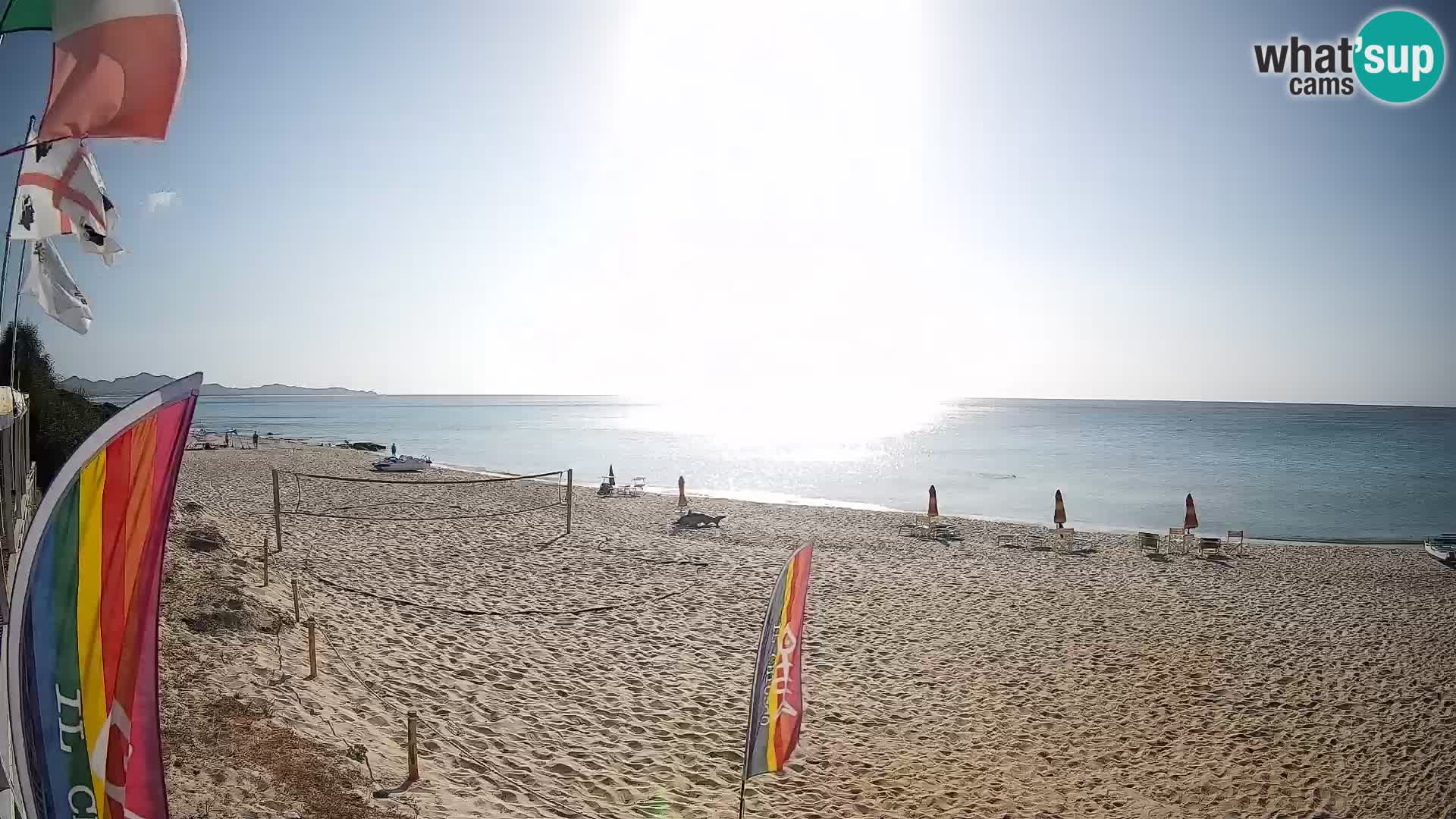 Webcam Piscina Rei – Vista live da Costa Rei, Muravera