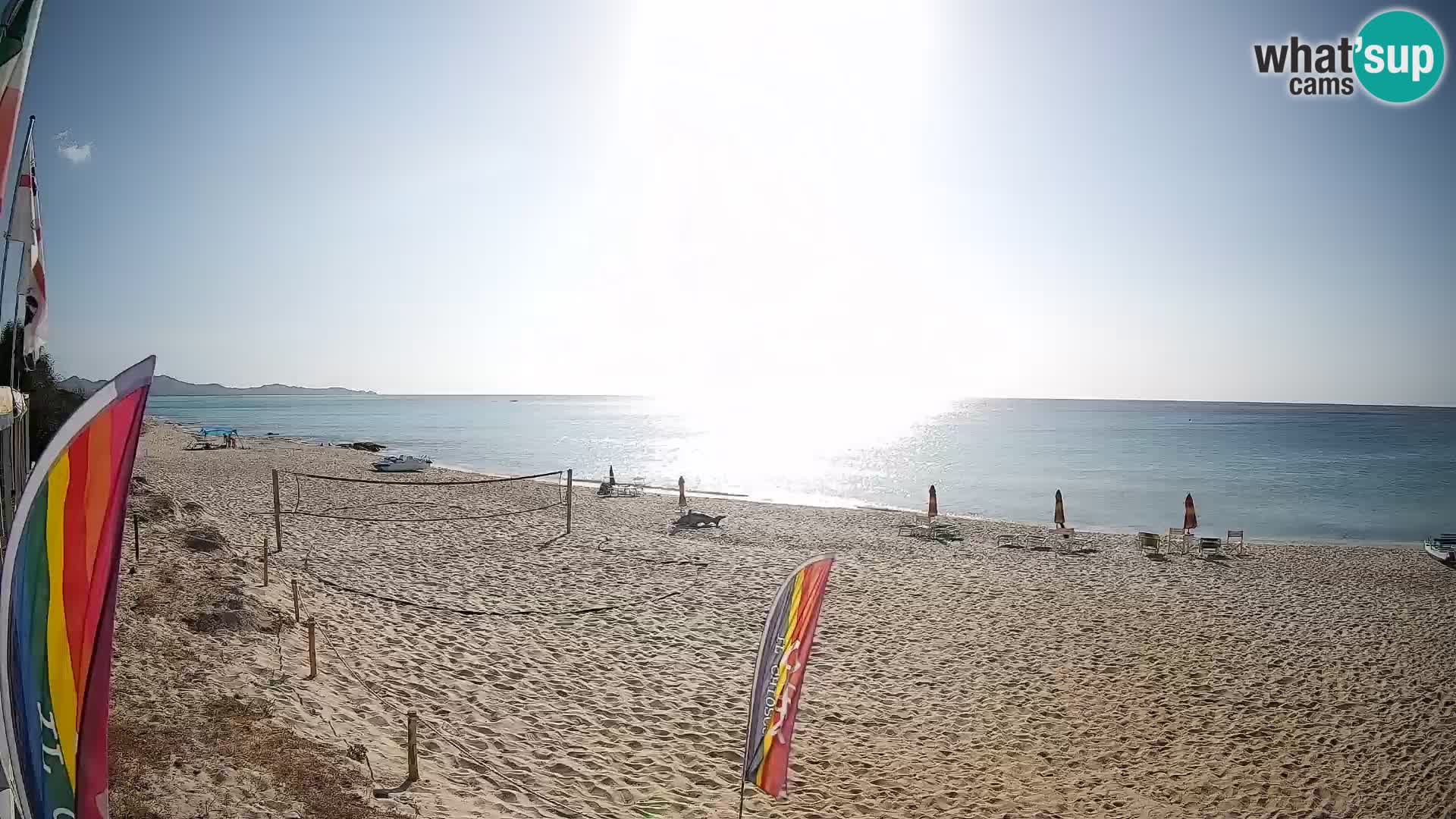 Web kamera Piscina Rei – Pogled uživo iz Costa Rei, Muravera