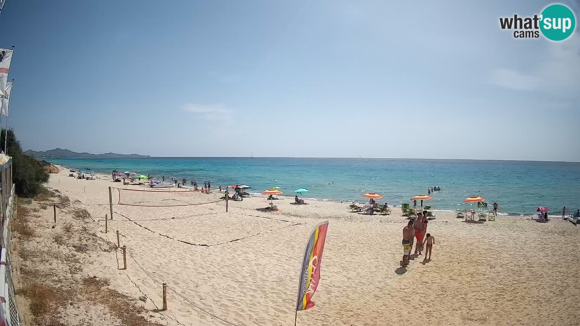 Webcam Piscina Rei – Liveblick auf Costa Rei in Muravera
