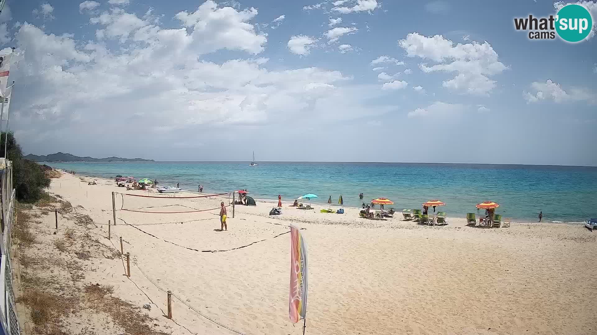 Webcam Piscina Rei – Vue en direct depuis Costa Rei, Muravera