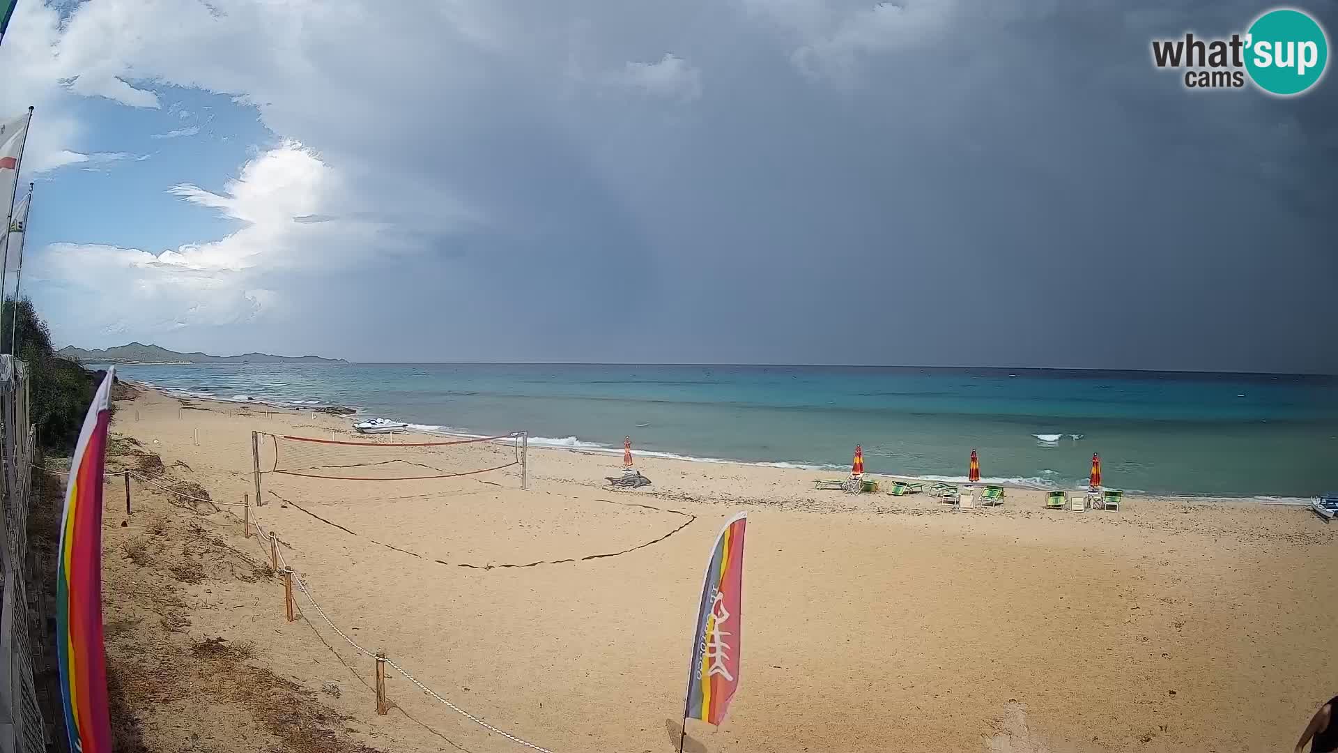 Web kamera Piscina Rei – Pogled uživo iz Costa Rei, Muravera