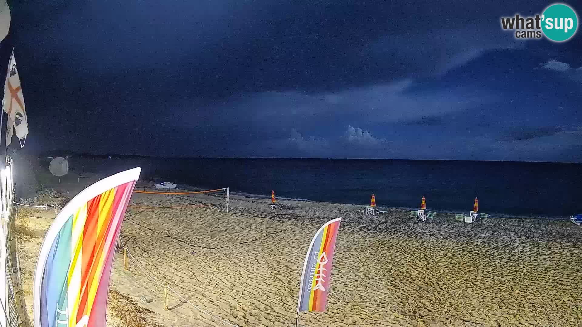 Spletna kamera Piscina Rei – Pogled v živo iz Costa Rei, Muravera