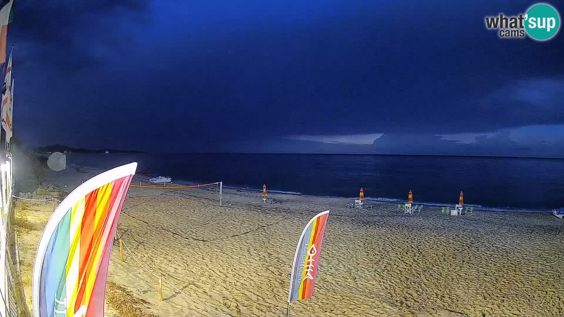 Spletna kamera Piscina Rei – Pogled v živo iz Costa Rei, Muravera