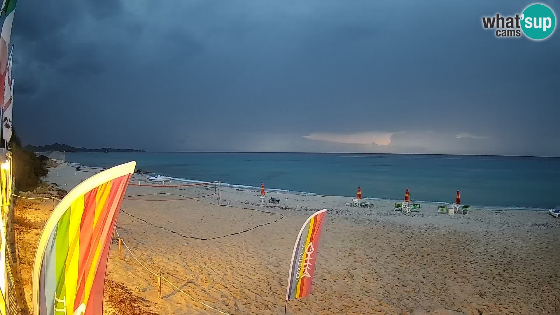 Webcam Piscina Rei – Vista en directo desde Costa Rei, Muravera