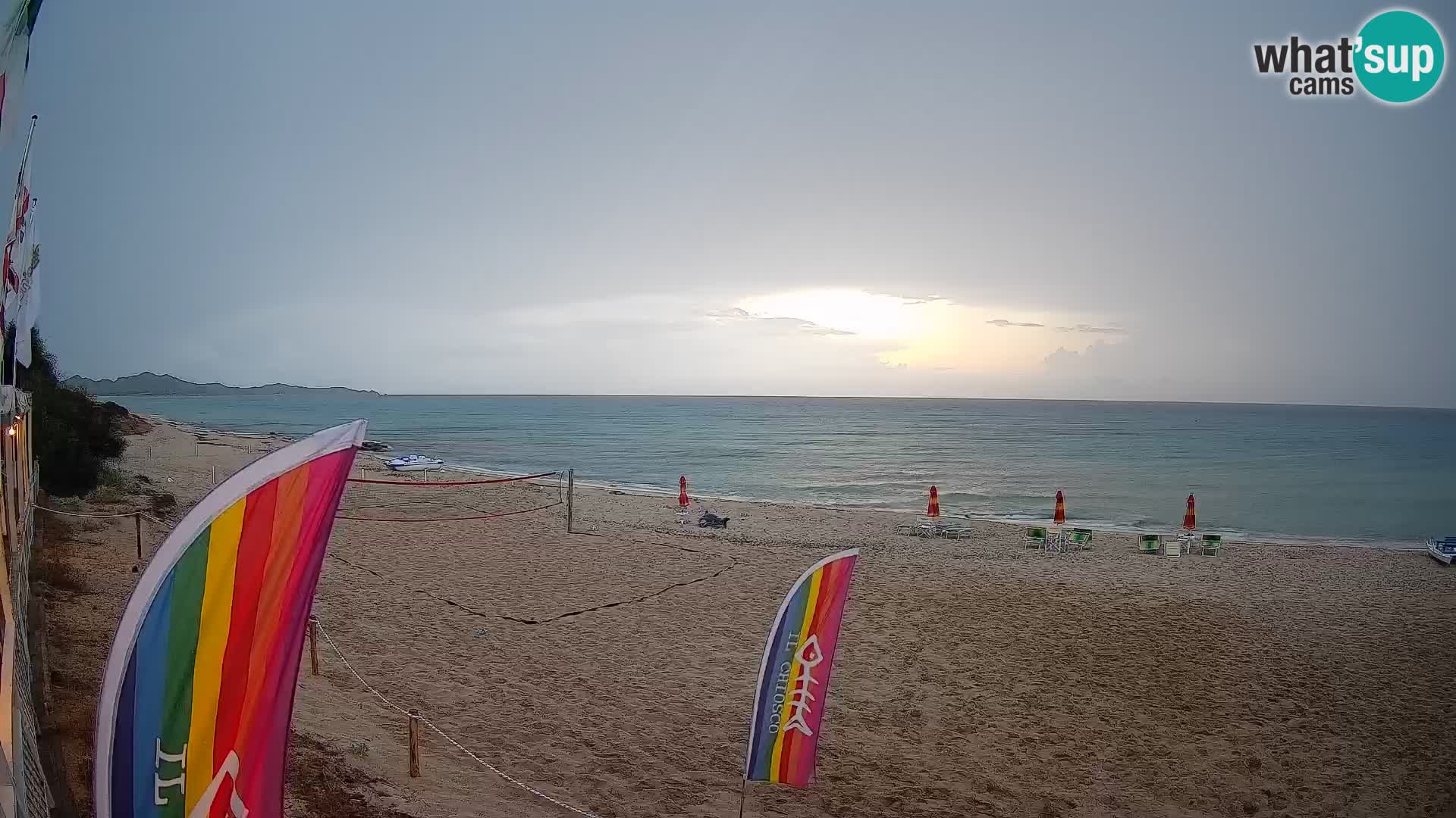 Webcam Piscina Rei – Vista en directo desde Costa Rei, Muravera