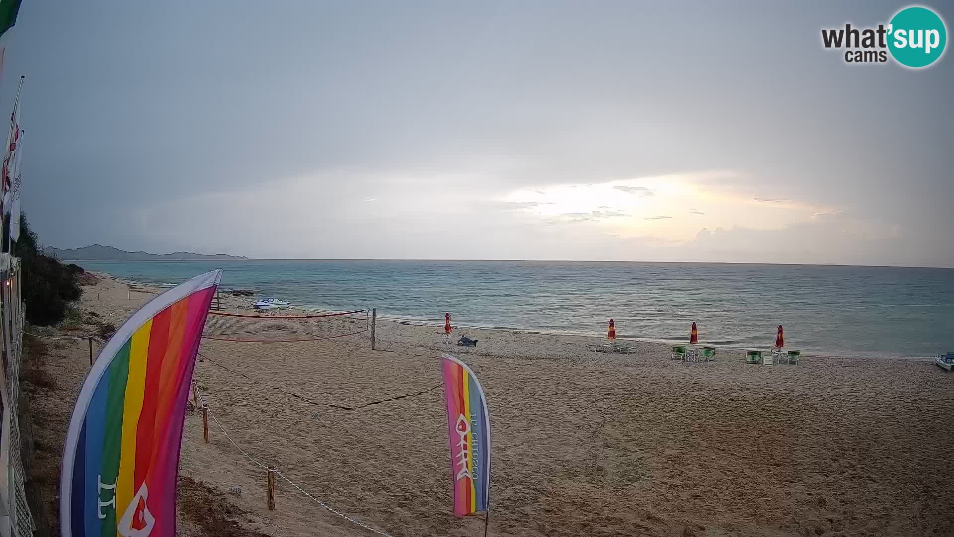 Webcam Piscina Rei – Vue en direct depuis Costa Rei, Muravera