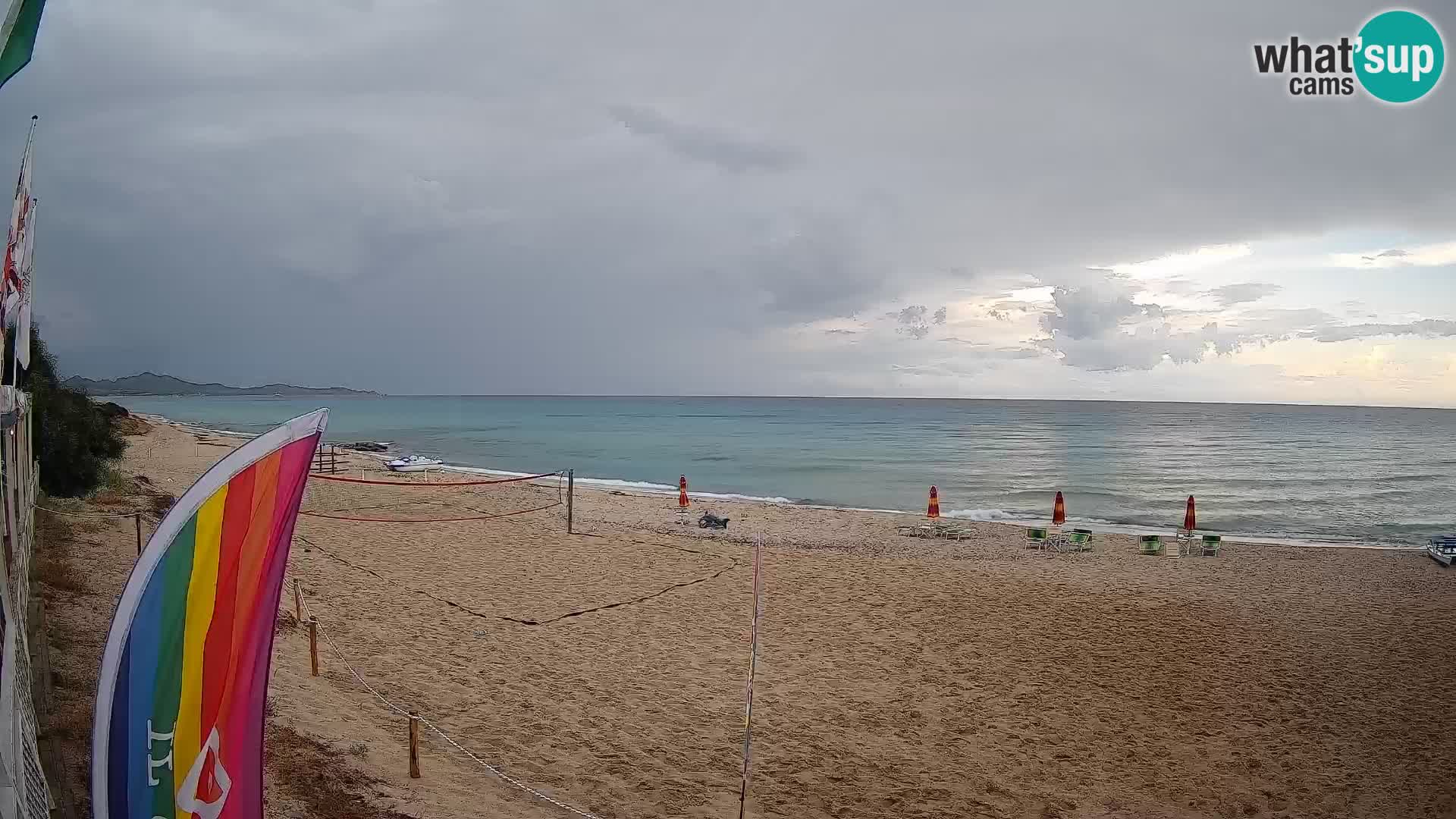Webcam Piscina Rei – Vue en direct depuis Costa Rei, Muravera
