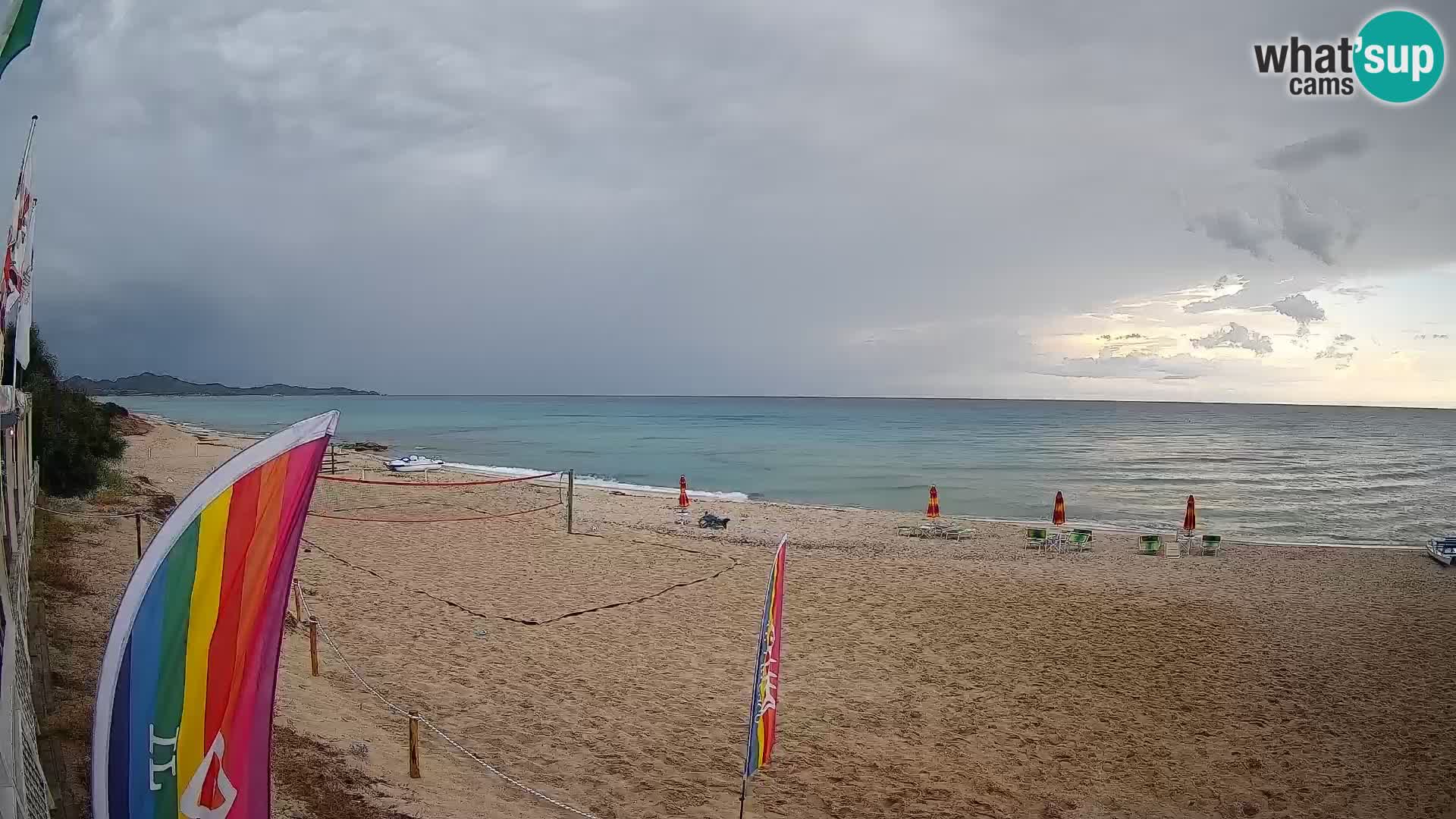 Webcam Piscina Rei – Vista en directo desde Costa Rei, Muravera