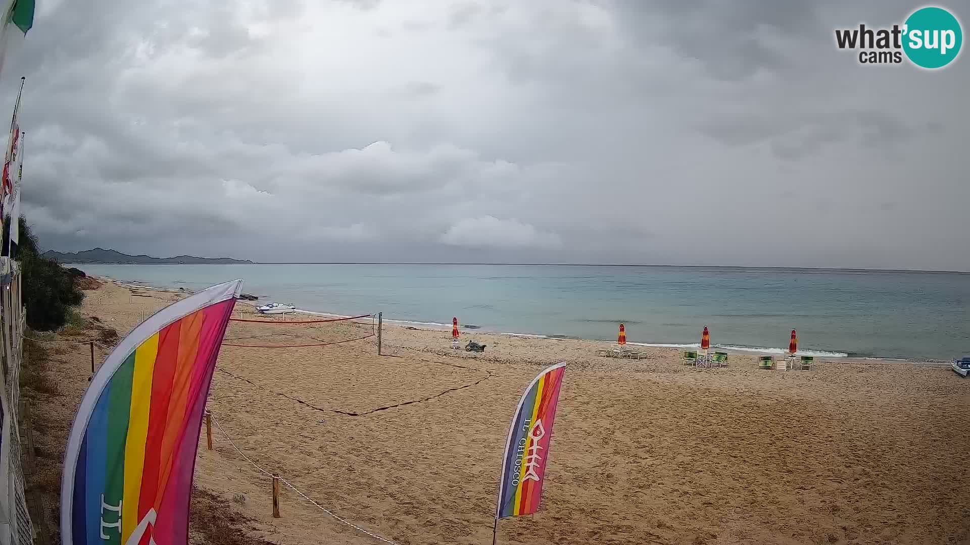 Webcam Piscina Rei – Vue en direct depuis Costa Rei, Muravera