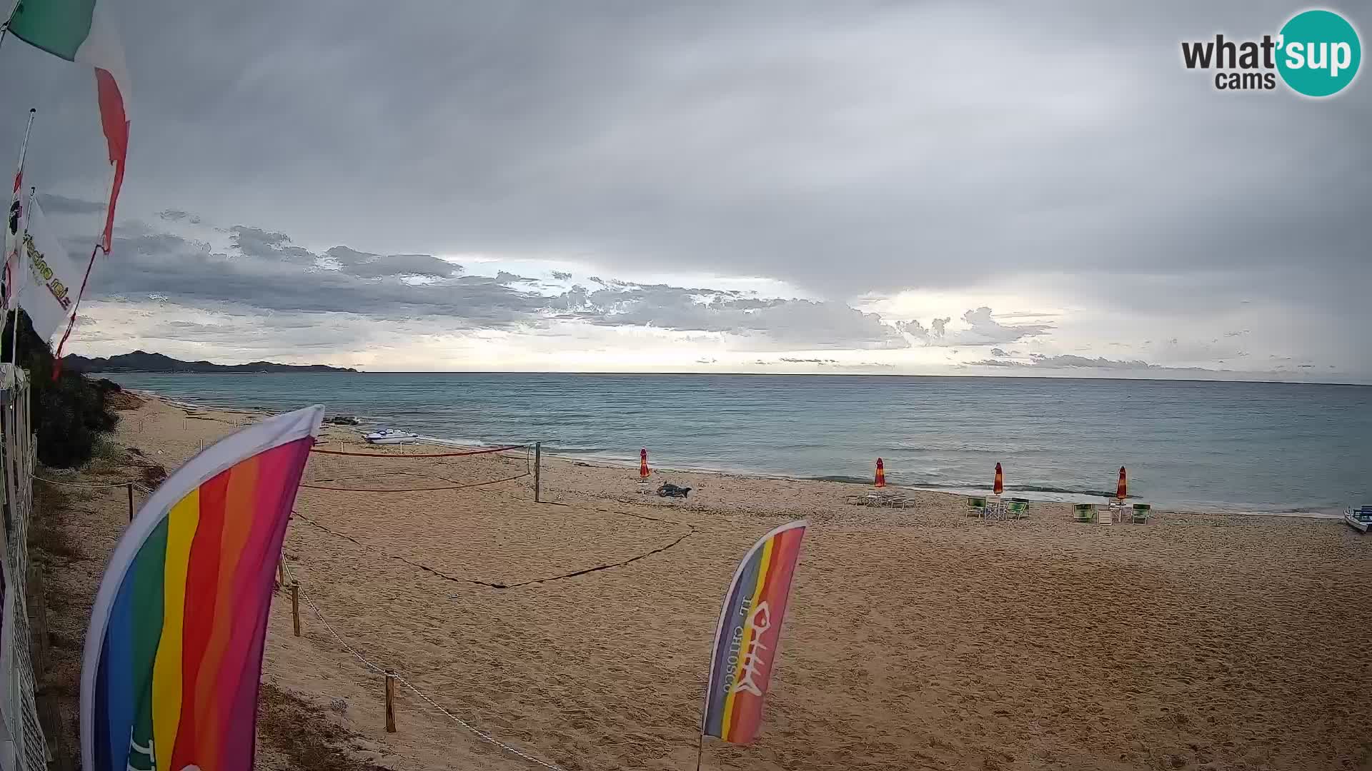 Webcam Piscina Rei – Vue en direct depuis Costa Rei, Muravera