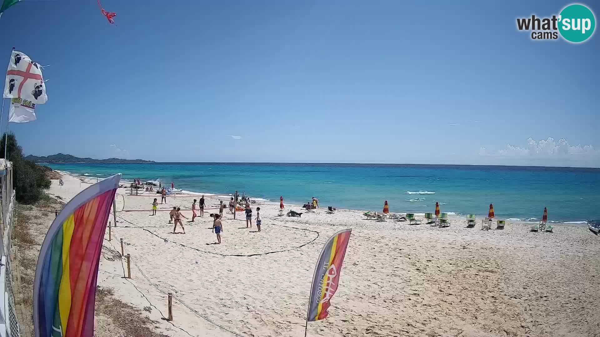 Webcam Piscina Rei – Live View from Costa Rei, Muravera