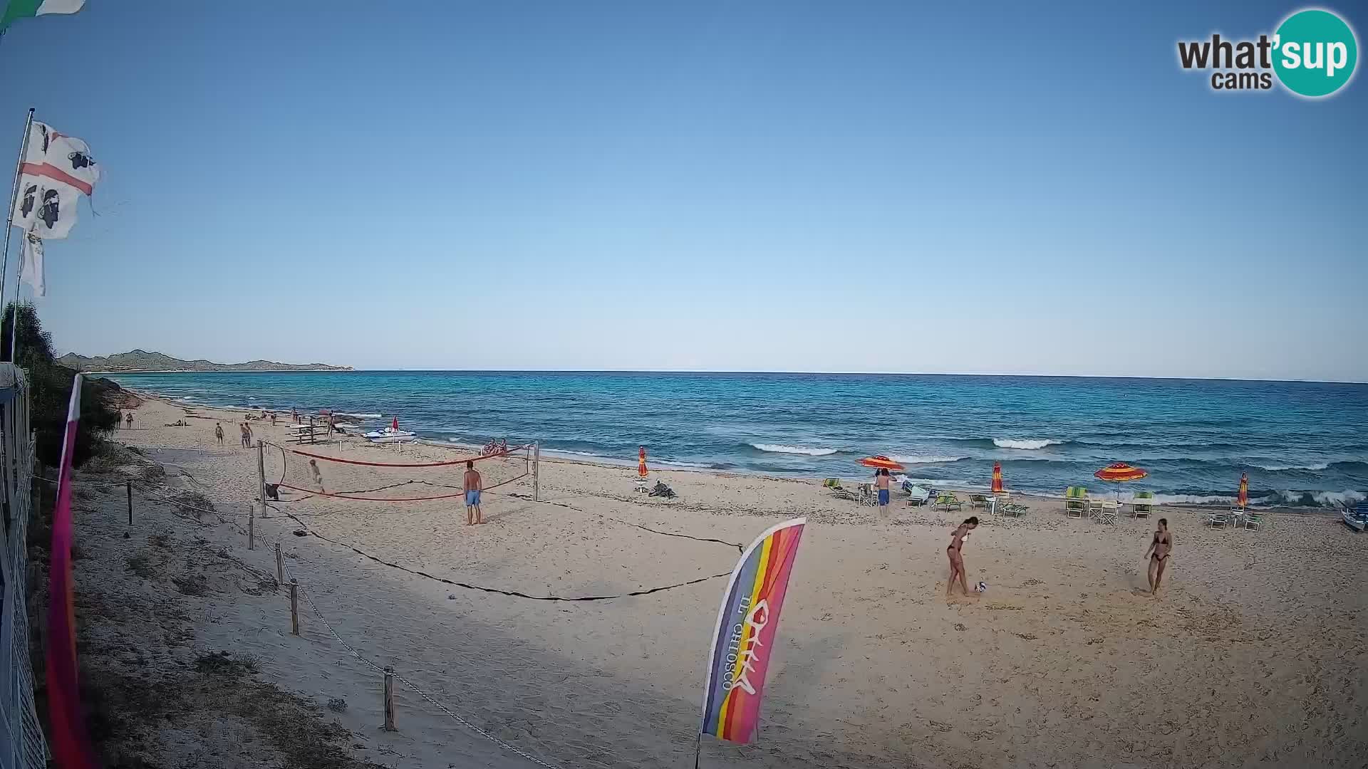 Spletna kamera Piscina Rei – Pogled v živo iz Costa Rei, Muravera