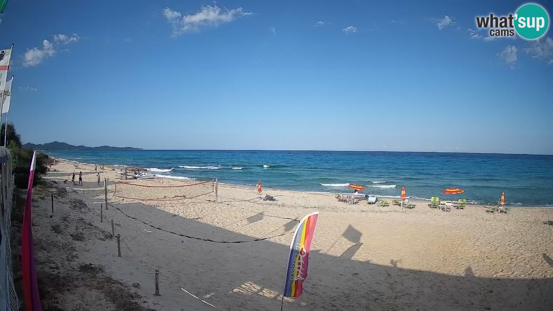 Webcam Piscina Rei – Liveblick auf Costa Rei in Muravera