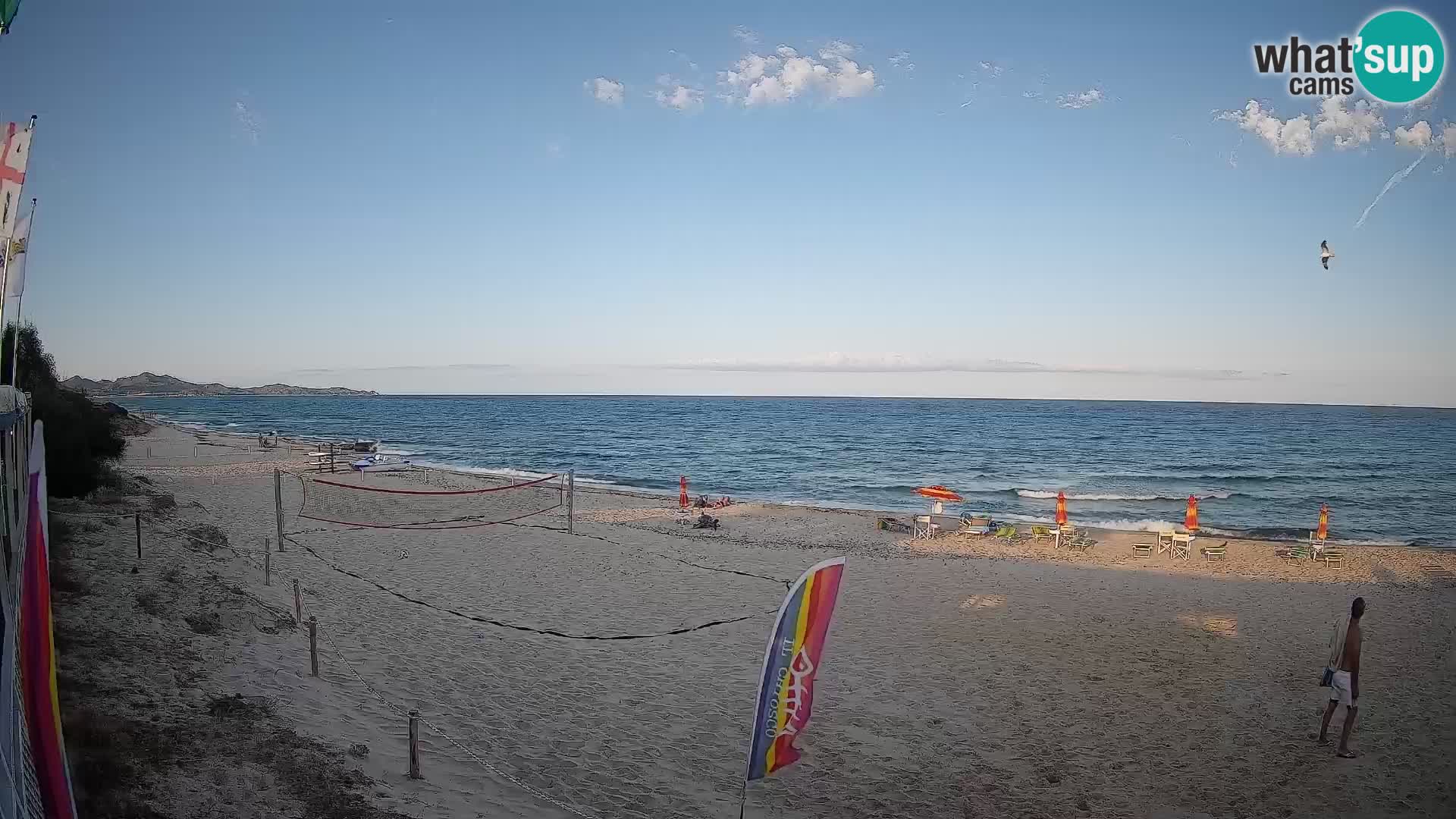 Spletna kamera Piscina Rei – Pogled v živo iz Costa Rei, Muravera