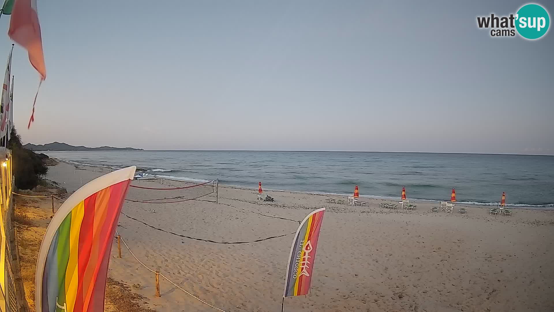Spletna kamera Piscina Rei – Pogled v živo iz Costa Rei, Muravera