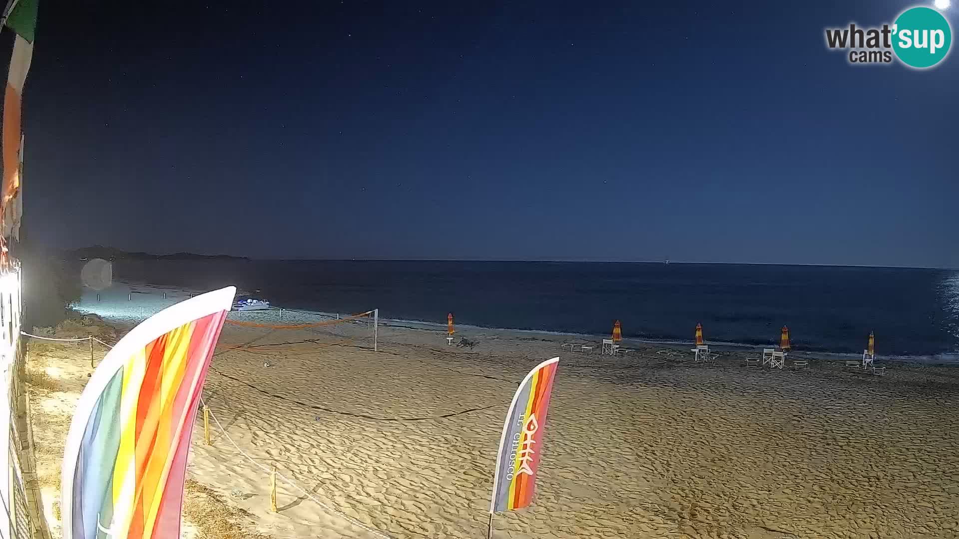 Webcam Piscina Rei – Vista live da Costa Rei, Muravera