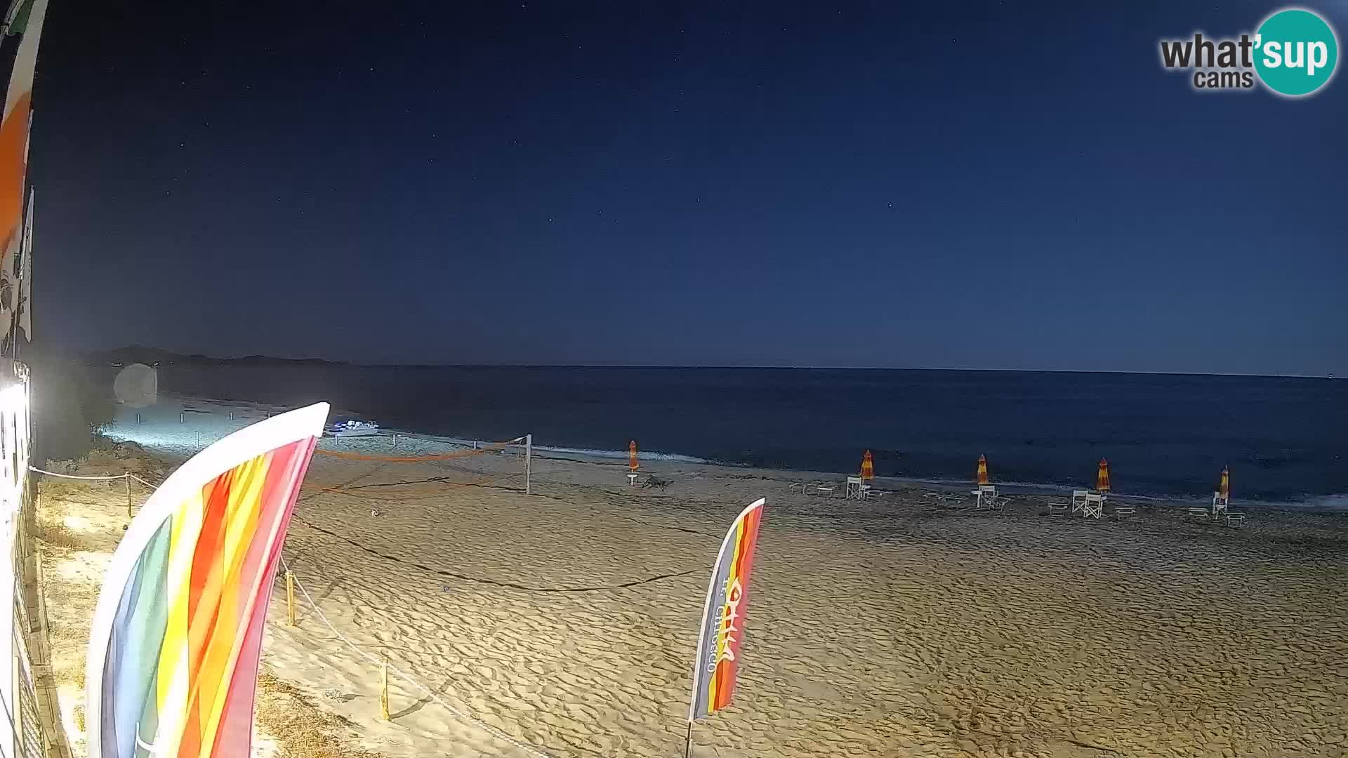 Webcam Piscina Rei – Vista live da Costa Rei, Muravera