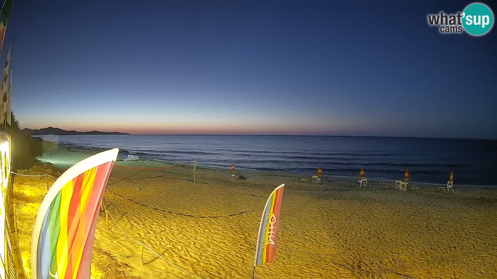 Webcam Piscina Rei – Vue en direct depuis Costa Rei, Muravera