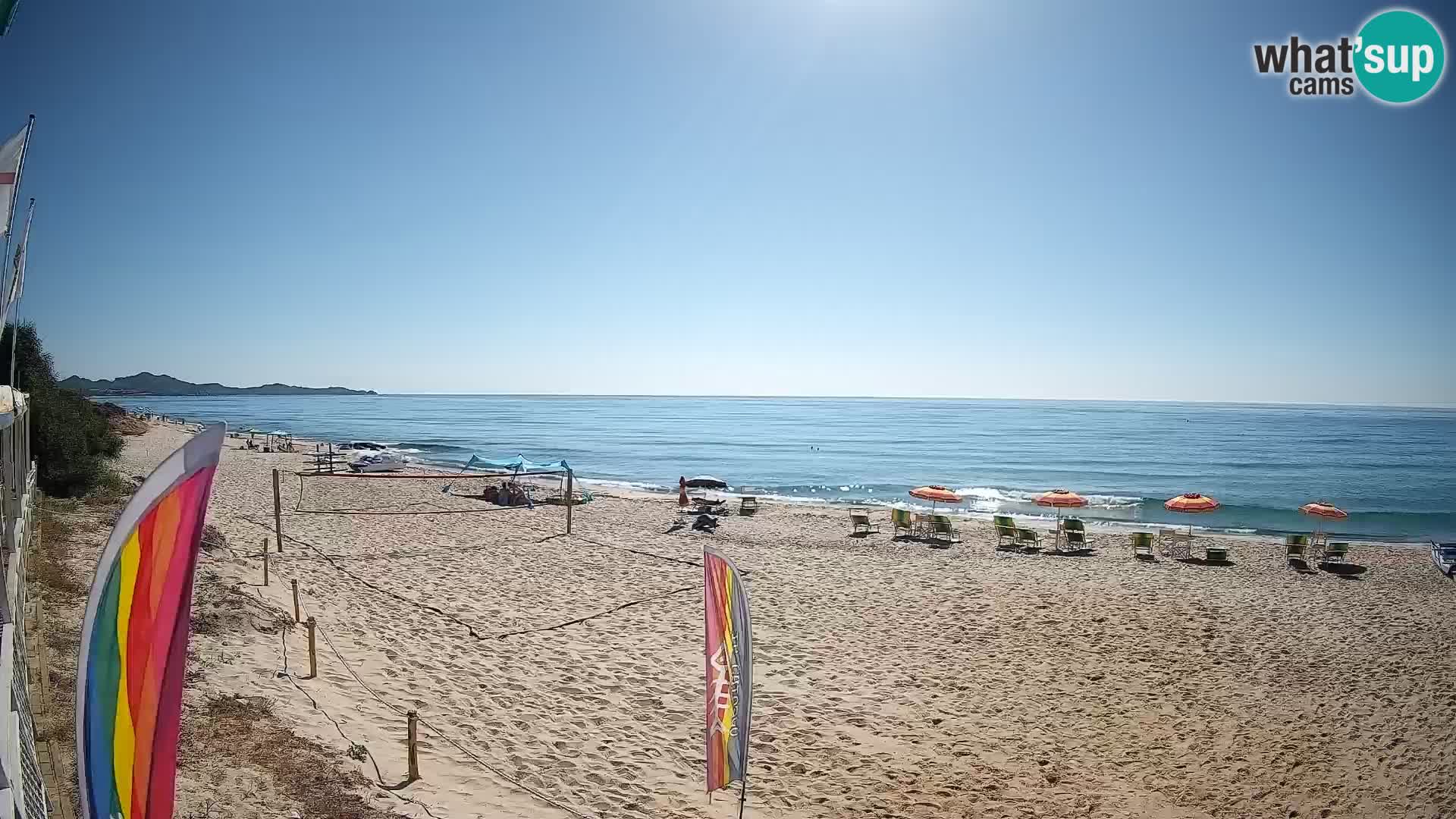 Web kamera Piscina Rei – Pogled uživo iz Costa Rei, Muravera