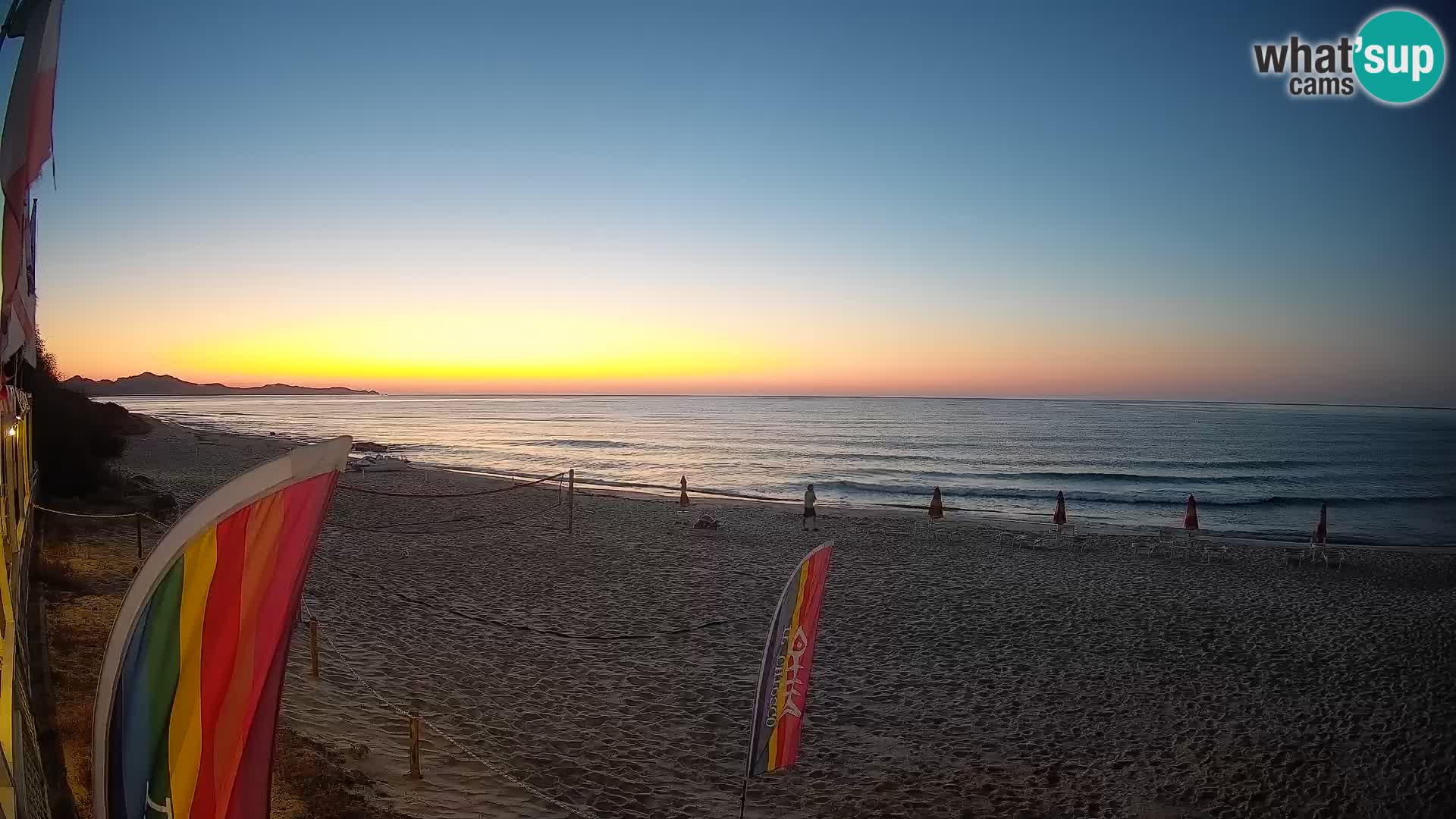 Web kamera Piscina Rei – Pogled uživo iz Costa Rei, Muravera