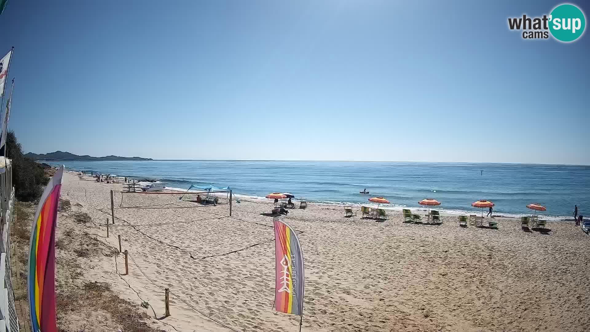 Webcam Piscina Rei – Vista en directo desde Costa Rei, Muravera