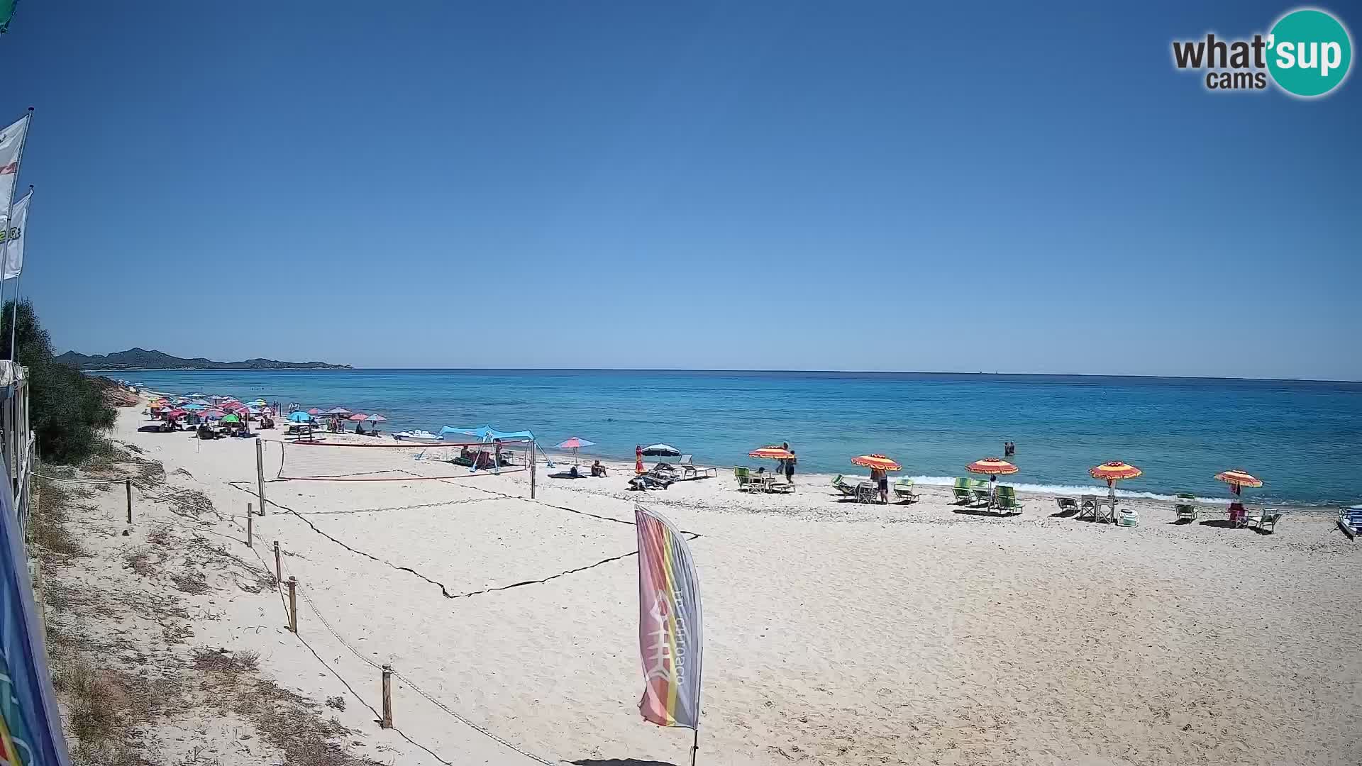 Webcam Piscina Rei – Liveblick auf Costa Rei in Muravera