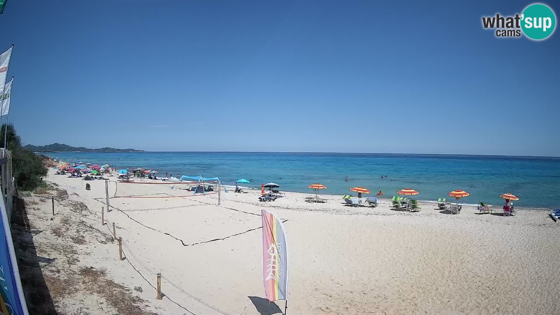 Web kamera Piscina Rei – Pogled uživo iz Costa Rei, Muravera