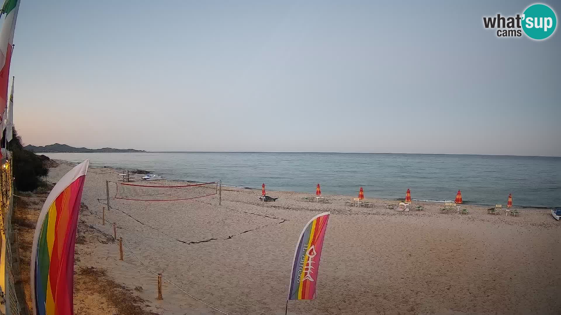 Webcam Piscina Rei – Vue en direct depuis Costa Rei, Muravera