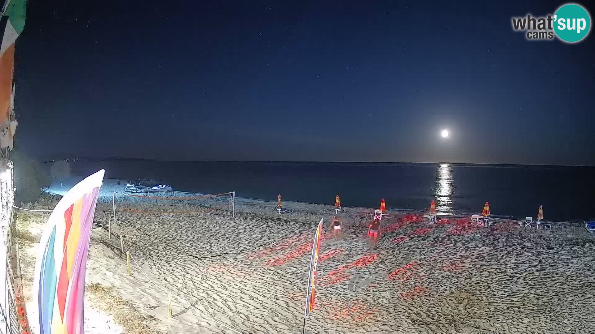 Webcam Piscina Rei – Vue en direct depuis Costa Rei, Muravera