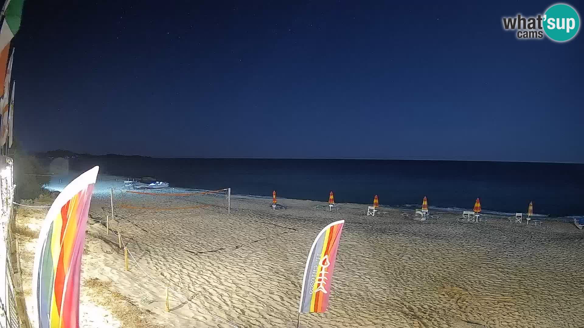 Web kamera Piscina Rei – Pogled uživo iz Costa Rei, Muravera