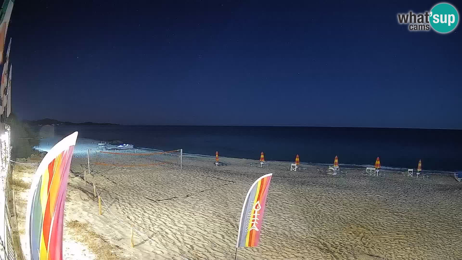 Webcam Piscina Rei – Vista live da Costa Rei, Muravera