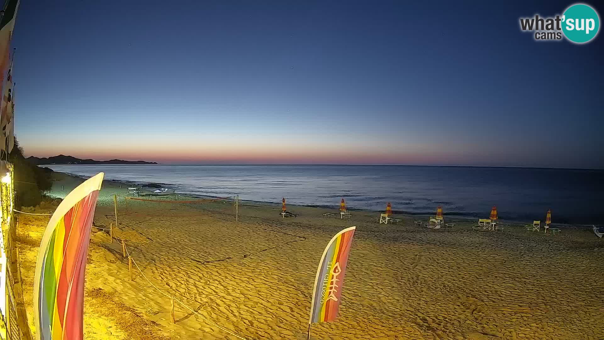 Webcam Piscina Rei – Vista en directo desde Costa Rei, Muravera