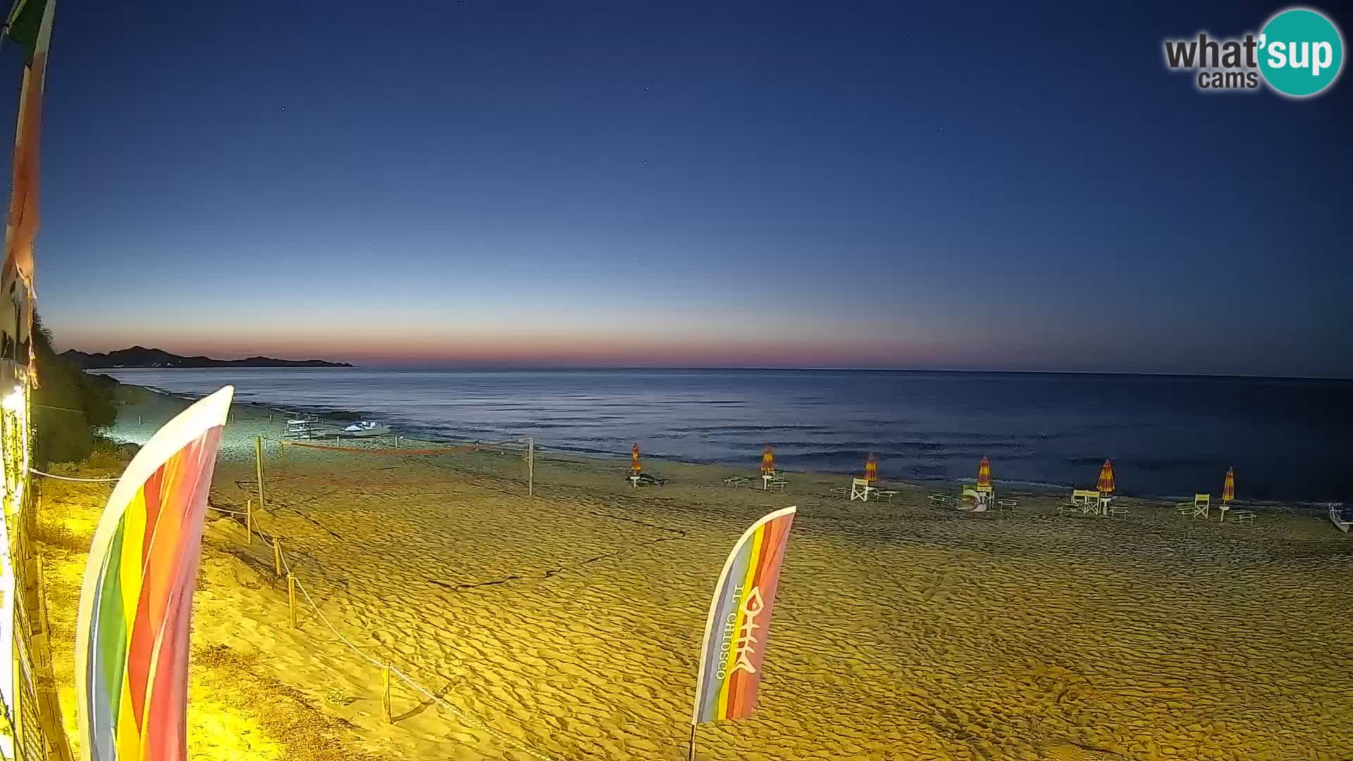 Webcam Piscina Rei – Vista en directo desde Costa Rei, Muravera