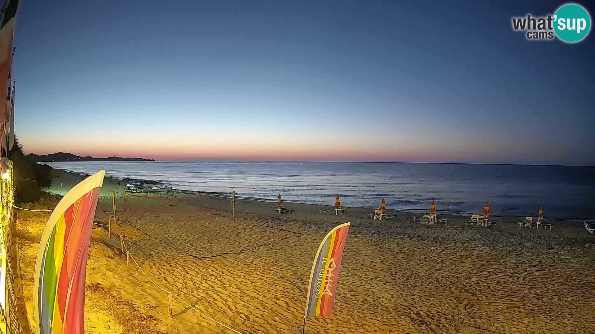 Webcam Piscina Rei – Vista en directo desde Costa Rei, Muravera