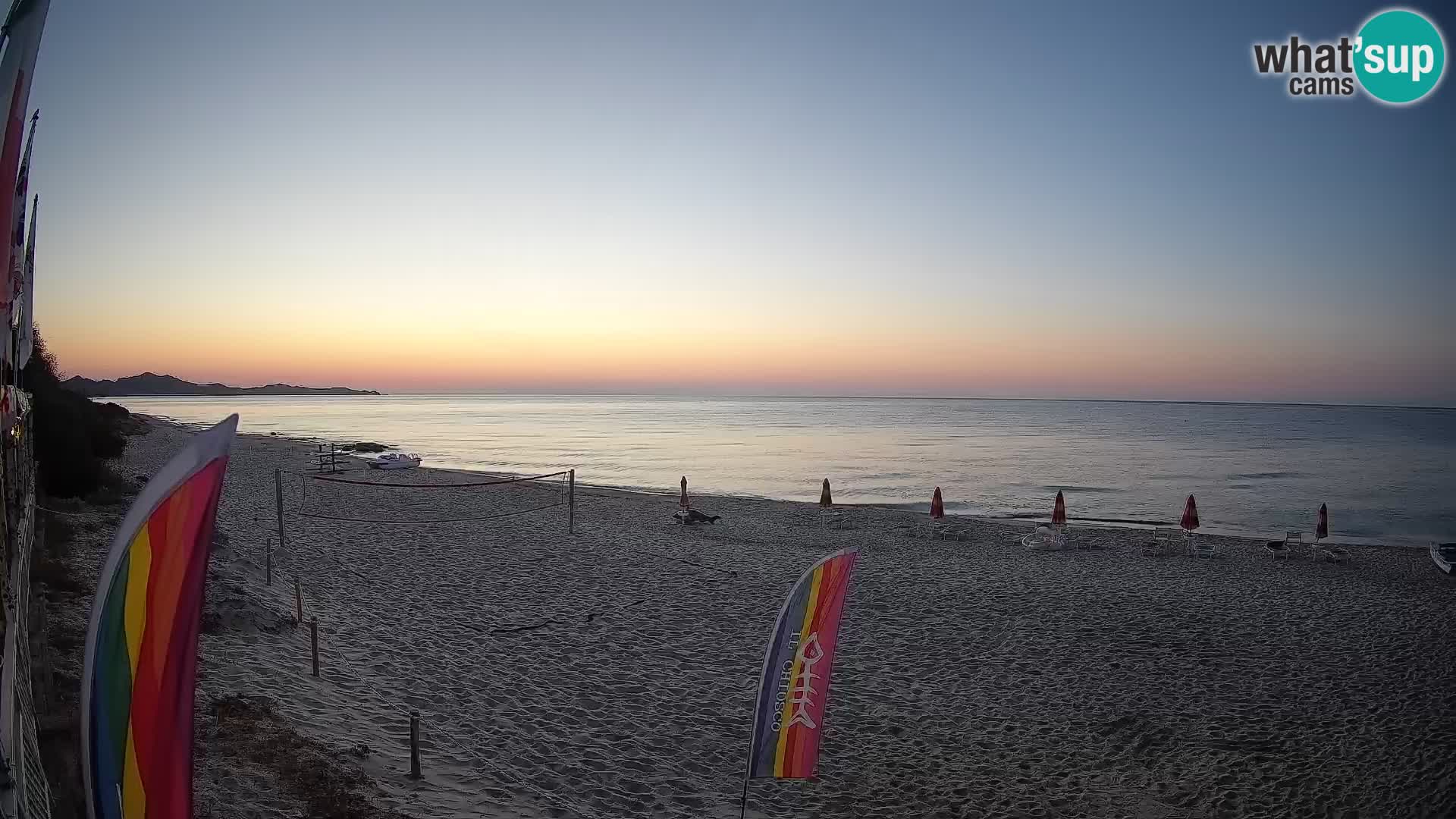Webcam Piscina Rei – Vista live da Costa Rei, Muravera